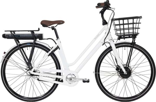 Raleigh Sussex E1 Dame Connect+ display Nexus 7 skive/fod 48cm hvid